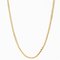 18 Karat Double Jaseron Mesh Yellow Gold Chain Necklace, 1960s, Image 12