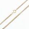 18 Karat Double Jaseron Mesh Yellow Gold Chain Necklace, 1960s, Image 8