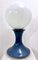 Mid-Century Blue Murano Glass Table Lamp by Carlo Nason, Italy, 1960s 1