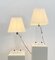 Mid-Century Acrylic Glass Table Lamps, Italy, 1970s, Set of 2 6