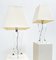 Mid-Century Acrylic Glass Table Lamps, Italy, 1970s, Set of 2 8