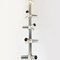 Large Italian Modern Satin Steel and Plastic Vertical Chandelier with 28 Lights, 1970s, Image 9