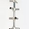 Large Italian Modern Satin Steel and Plastic Vertical Chandelier with 28 Lights, 1970s 7