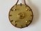 German Brass Zodiac Signs Wind Up Wall Clock with Rope Hanger by Atlanta, 1960s 4