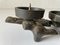 Brutalist German Bronze Candle Holder, 1960s, Image 7