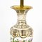 Lámpara de mesa victoriana antigua de vidrio opaco, Imagen 7