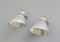 Mercury Glass Wall Lights from Zeiss Ikon, 1930s, Set of 2, Image 7