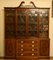 Antique Mahogany Breakfront Sheraton Bookcase, Image 2