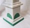 Obeliscos franceses decorativos de piedra y malaquita. Juego de 2, Imagen 9