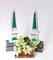 French Empire Decorative of Stone Malachite Obelisks, Set of 2 3