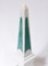 French Empire Decorative of Stone Malachite Obelisks, Set of 2 2