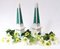 French Empire Decorative of Stone Malachite Obelisks, Set of 2 4