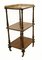 Victorian Whatnot Shelf Trolley in Rosewood, 1860 7