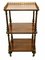 Victorian Whatnot Shelf Trolley in Rosewood, 1860 6
