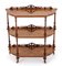Victorian What Not Bookcase in Walnut, 1860, Image 9