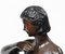 Art Deco Biba Figurine Statue in Bronze 7