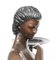 Art Deco Biba Figurine Statue aus Bronze 10