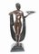 Art Deco Biba Figurine Statue aus Bronze 1