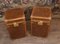 Luggage Trunks in Leather, Set of 2, Image 1