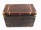 Vintage Luggage Trunk in Leather 10