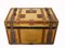 Baúl de viaje vintage de cobre, Imagen 8