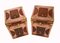 Luggage Trunk Tables in Copper, Set of 2, Image 3