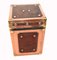 Luggage Trunks in Copper and Leather, Set of 2 10