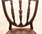 Antique Hepplewhite Dining Chairs in Mahogany, 1880, Set of 8, Image 8