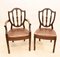 Antique Hepplewhite Dining Chairs in Mahogany, 1880, Set of 8 4