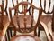 Antique Hepplewhite Dining Chairs in Mahogany, 1880, Set of 8, Image 2