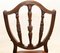 Antique Hepplewhite Dining Chairs in Mahogany, 1880, Set of 8 7