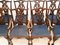 Chippendale Dining Chairs in Mahogany, Set of 8 5