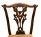 Gothic Chippendale Dining Chairs in Mahogany, 1890, Set of 10 5