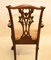 Gothic Chippendale Dining Chairs in Mahogany, 1890, Set of 10 7