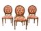 Victorian Dining Chairs in Mahogany, 1880, Set of 4 1