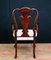 Queen Anne Dining Chairs in Mahogany, Set of 10 5