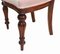 Victorian Dining Chairs in Mahogany with Balloon Back, Set of 6 8