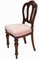 Victorian Dining Chairs in Mahogany with Balloon Back, Set of 6 6