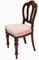 Victorian Dining Chairs in Mahogany with Balloon Back, Set of 6, Image 6