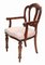Victorian Dining Chairs in Mahogany with Balloon Back, Set of 6 5
