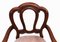 Sillas de comedor victorianas de caoba con respaldo en forma de globo. Juego de 6, Imagen 2