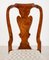 Queen Anne Dining Chairs in Elm, Set of 14 4