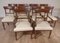 English Regency Dining Chairs in Mahogany, Set of 10, Image 1