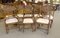 Farmhouse Kitchen Chairs in Oak, Set of 8, Image 18