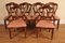 Viktorianische Esszimmerstühle aus Mahagoni, 6er Set 6