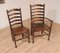 Ladderback Dining Chairs in Oak, Set of 8 3