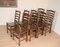 Ladderback Dining Chairs in Oak, Set of 8 8
