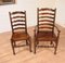 Ladderback Dining Chairs in Oak, Set of 8 4