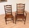 Ladderback Dining Chairs in Oak, Set of 8, Image 4