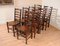 Ladderback Dining Chairs in Oak, Set of 8 14